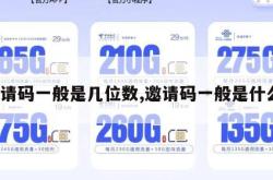 邀请码一般是几位数,邀请码一般是什么。