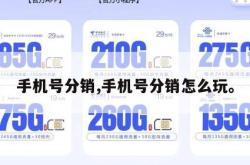 手机号分销,手机号分销怎么玩。