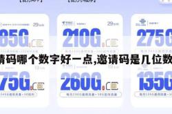 邀请码哪个数字好一点,邀请码是几位数字。