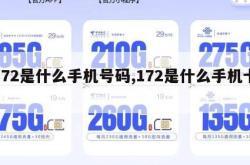 172是什么手机号码,172是什么手机卡。