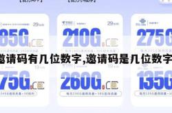 邀请码有几位数字,邀请码是几位数字。