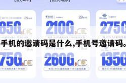 手机的邀请码是什么,手机号邀请码。