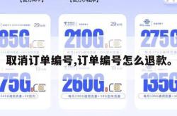 取消订单编号,订单编号怎么退款。