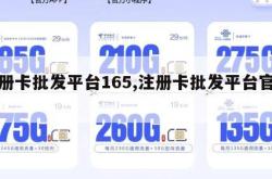 注册卡批发平台165,注册卡批发平台官网。