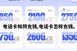 电话卡如何充钱,电话卡怎样充钱。